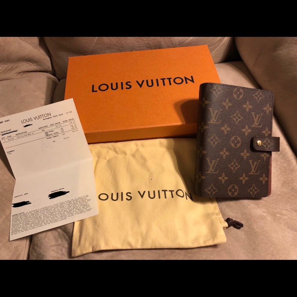 LV Agenda MM Monogram Code RI4126